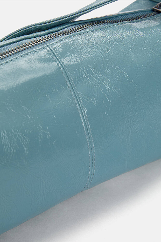 Eskitme görünümlü kol çantası - 5