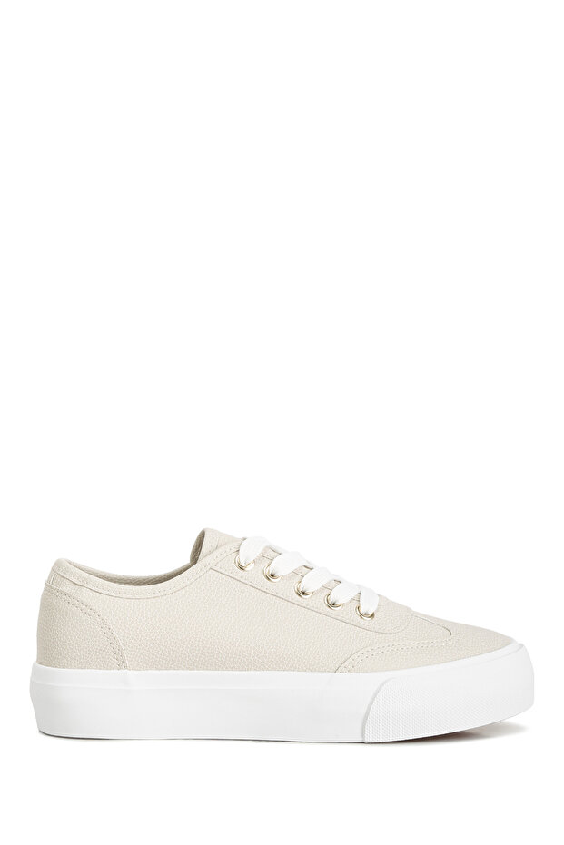 Women Faux Leather Flatform Sneakers