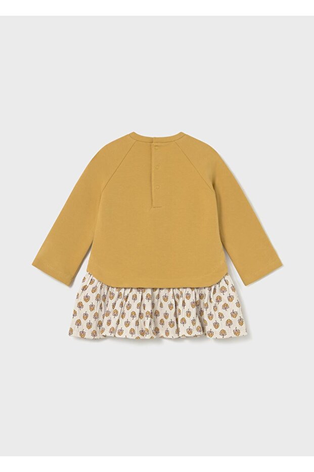 Kız Bebek Elbise Sarı - 2