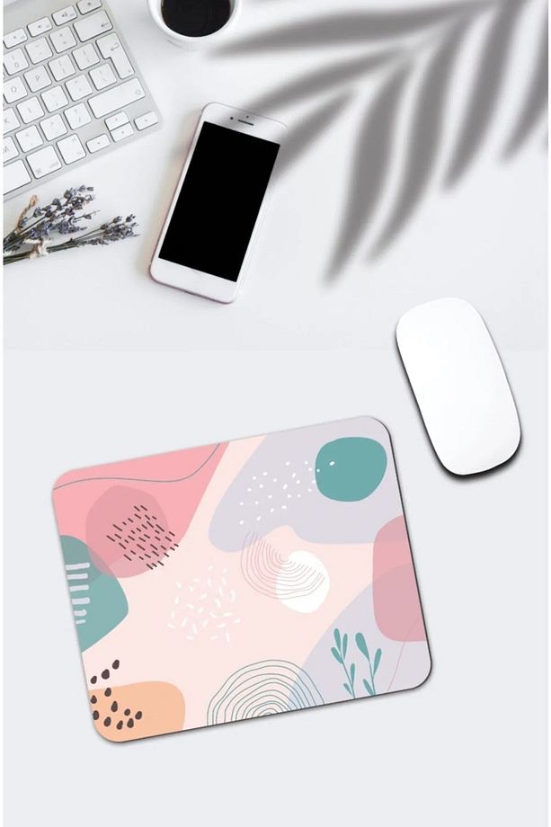 Desenli, Baskılı Mouse Pad, Diktörgen Mousepad, Mause Pad, Ofis Mausepad - 1