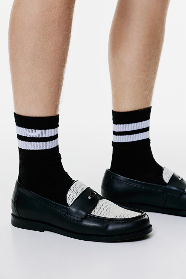 Uzun Çizgili Çorap - 1