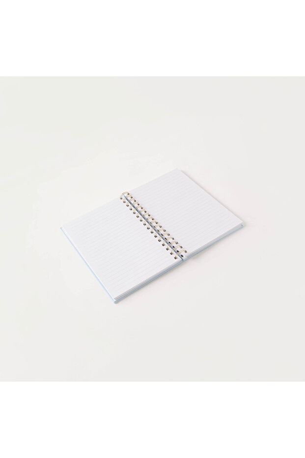 Slogan Print Ruled Spiral Bound A5 Notebook - 3