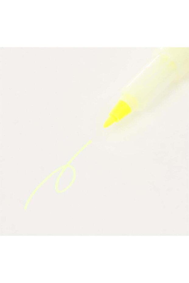 Çift Taraflı Neon Sarı Highlighter - 3
