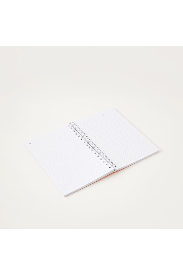 Printed A5 Spiral Notebook - 21x14 cms - 4