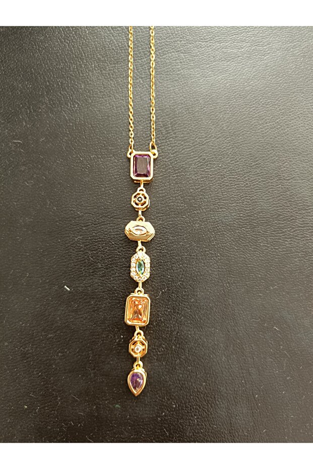 yedi element çelik kolye - 2