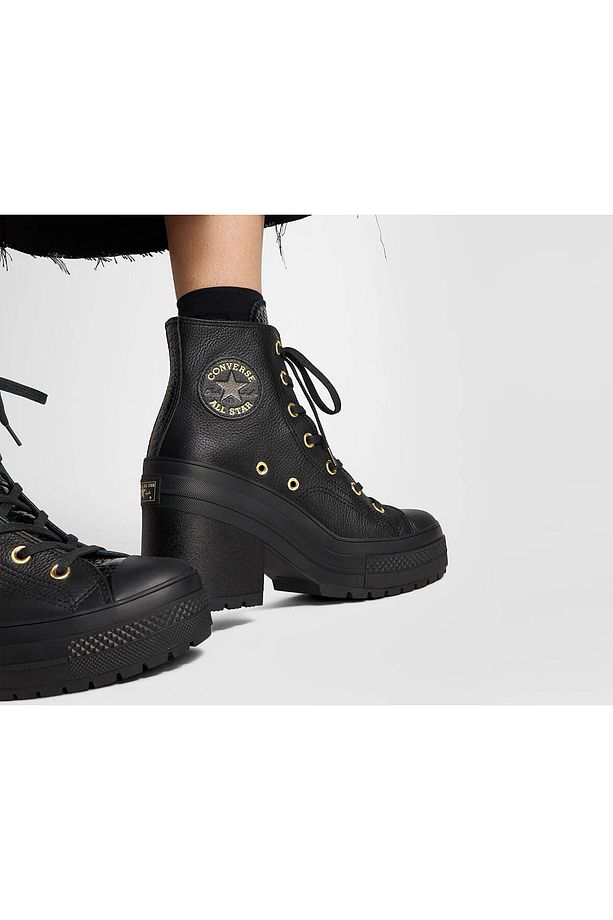 Chuck 70 De Luxe Heel Kadın Günlük Ayakkabı A12346C Siyah - 2