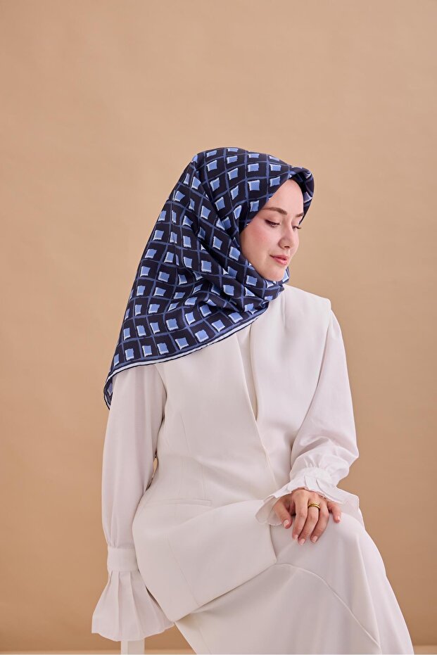 Twill İpek Eşarp 11474-26 - 6