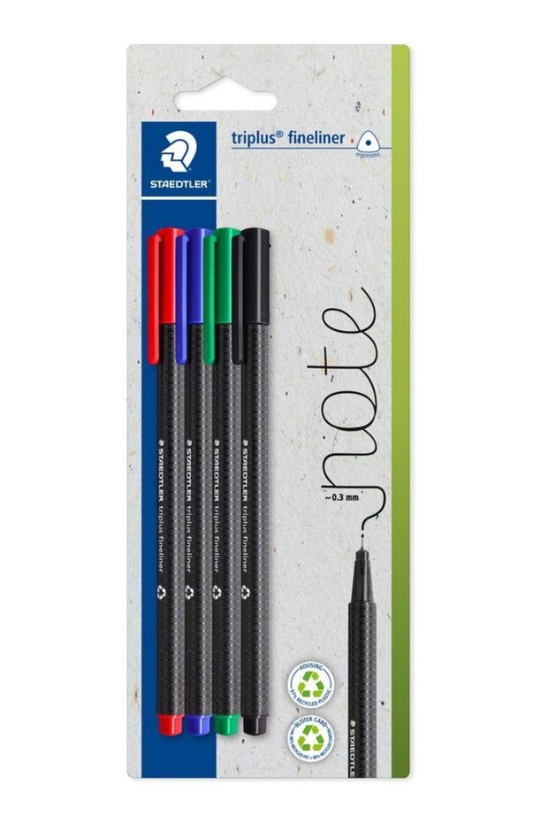 Set 4 finelinere Triplus - 1