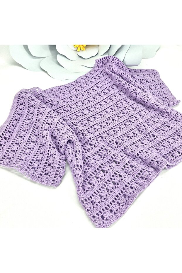 El Örgüsü Crop Büstiyer - 4