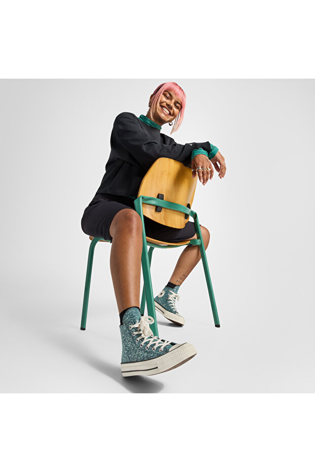 Chuck 70 Unisex Mavi Sneaker - 1