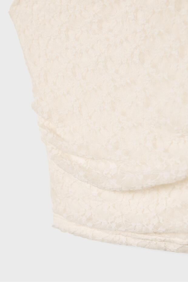 Dantelli Asimetrik Üst - 7