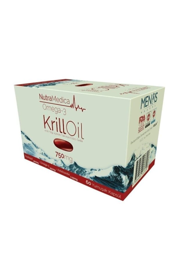 Krilloil 750 Mg 60 Capsules - Food Supplement Krill Oil