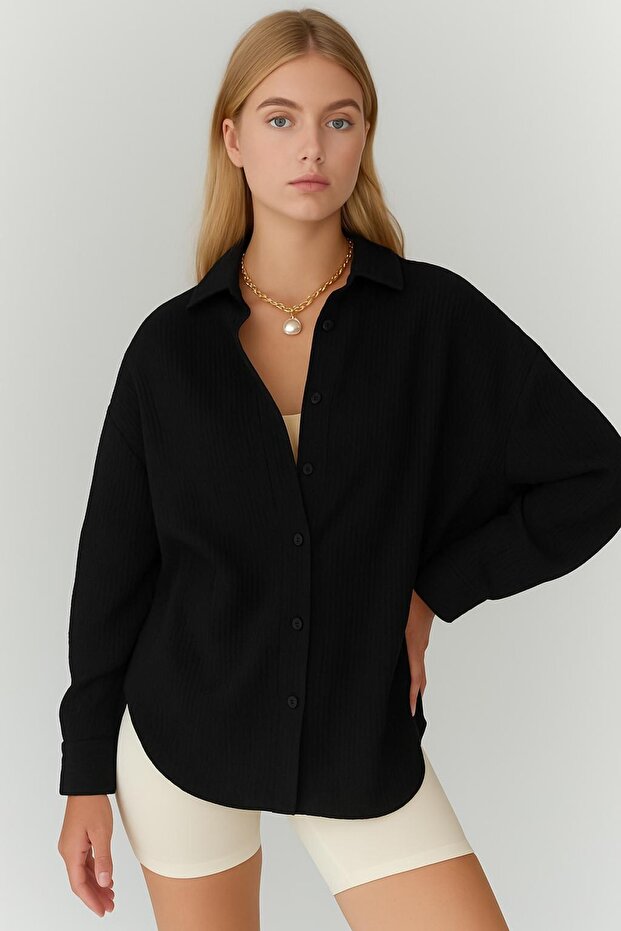 Durres Oversize GÖMLEK - 1