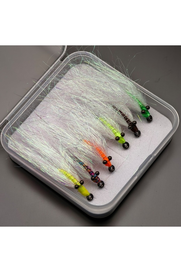 FCP-642-6hun ANFS 3pcs/6pcs Crazy Charlie Fly Fishing Lures - Fly Baits for Bonefish, Bass, Trout -