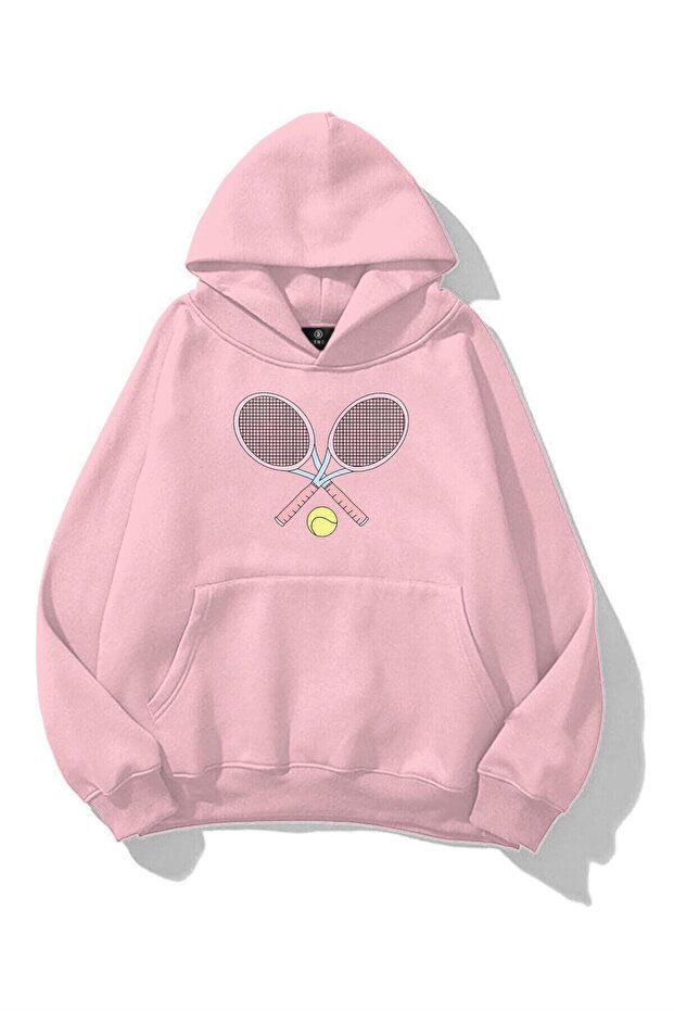 Women's Pink Tennis Sweatshirt Pink