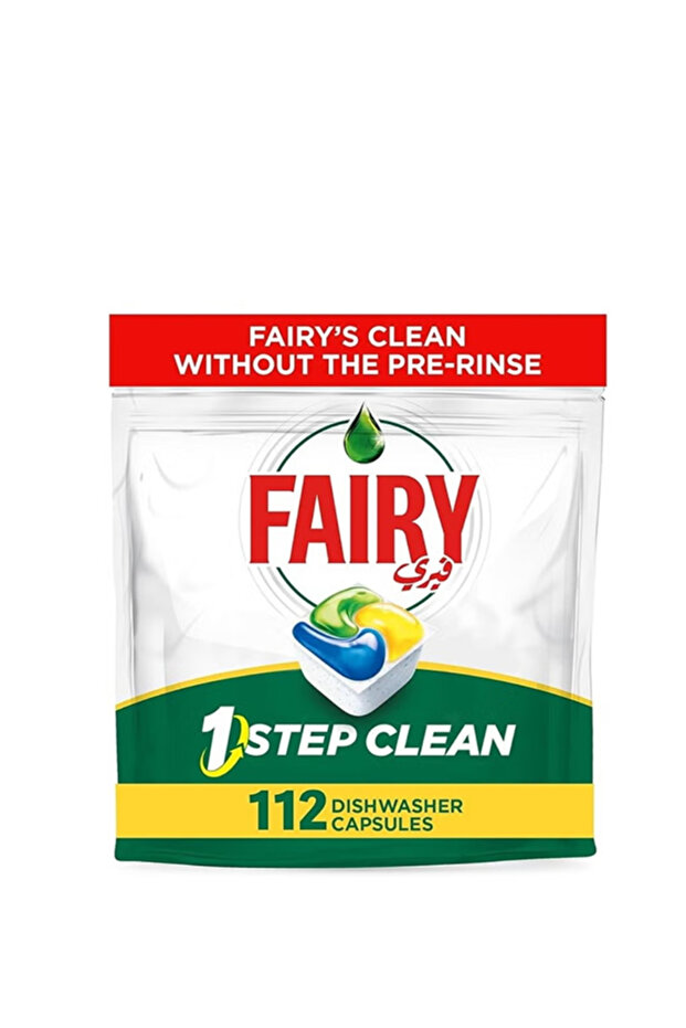 1 Step Clean Automatic Dishwasher Tablets, 112 Tablets - 1