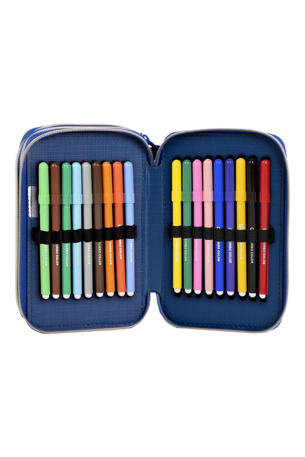 Comic 3-tier filled pencil case - 4