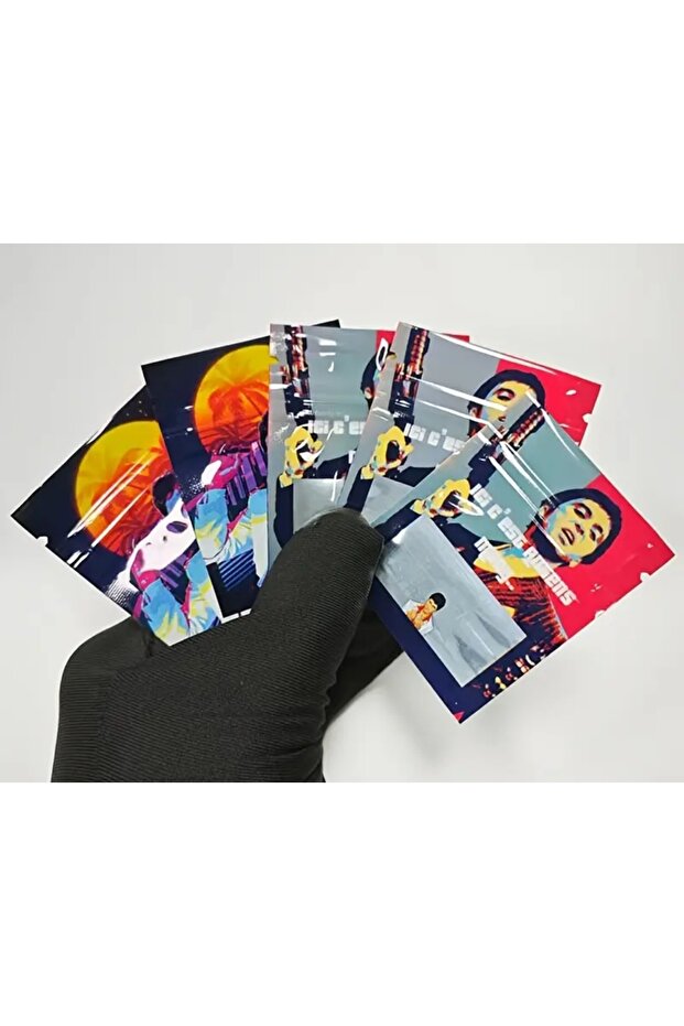 Tony Montana çıtçıtlı poşet 100 adet 5×6 cm - 1