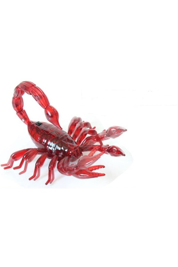 interactive toy, Scorpion with remote control, red, 16 cm