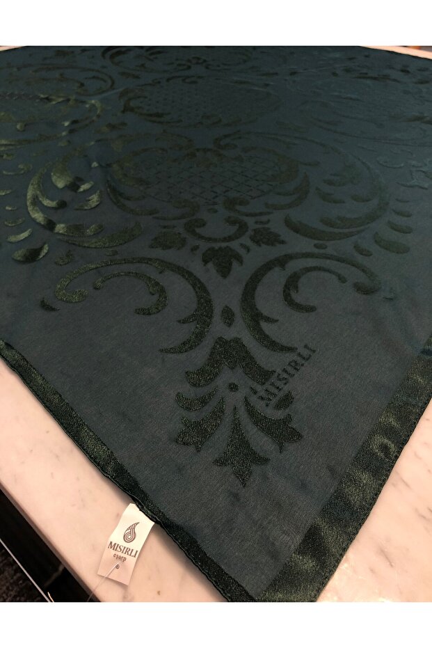 Mısırlı Eşarpları Yakma Devore Model Eşarp - 2