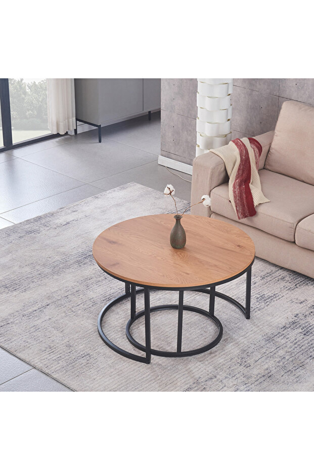 طقم طاولة قهوة باسكال من قطعتين - 3