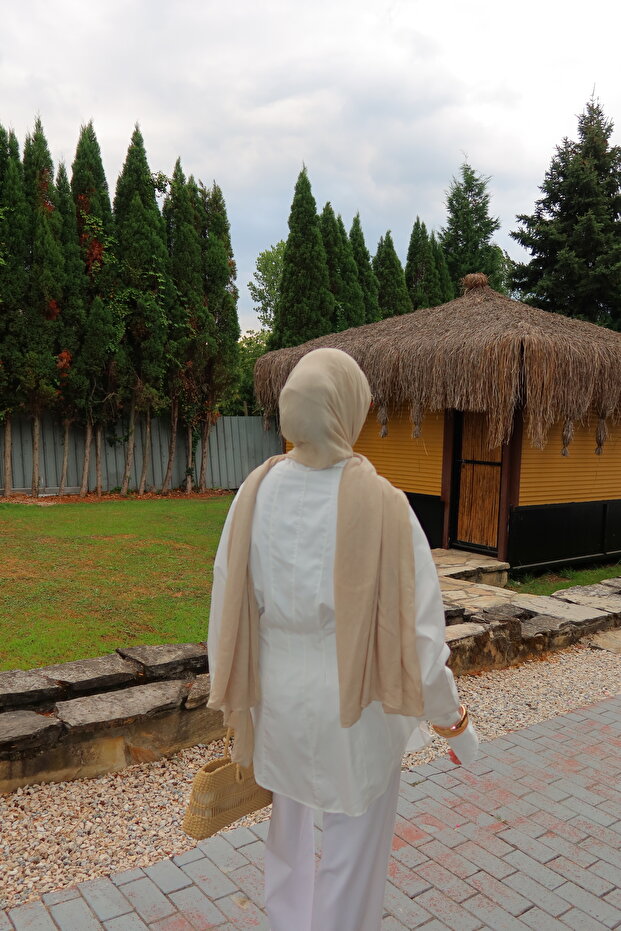 POPLİN GÖMLEK BEYAZ - 3