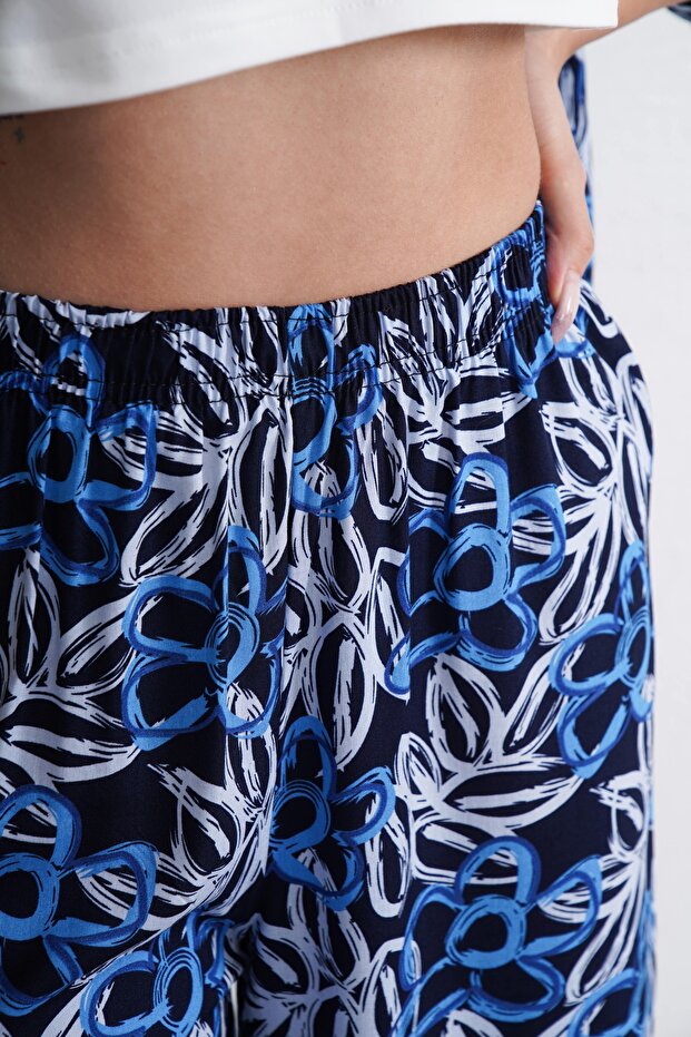 كيمونو منقوش بالزهور - مجموعة قصيرة - 3