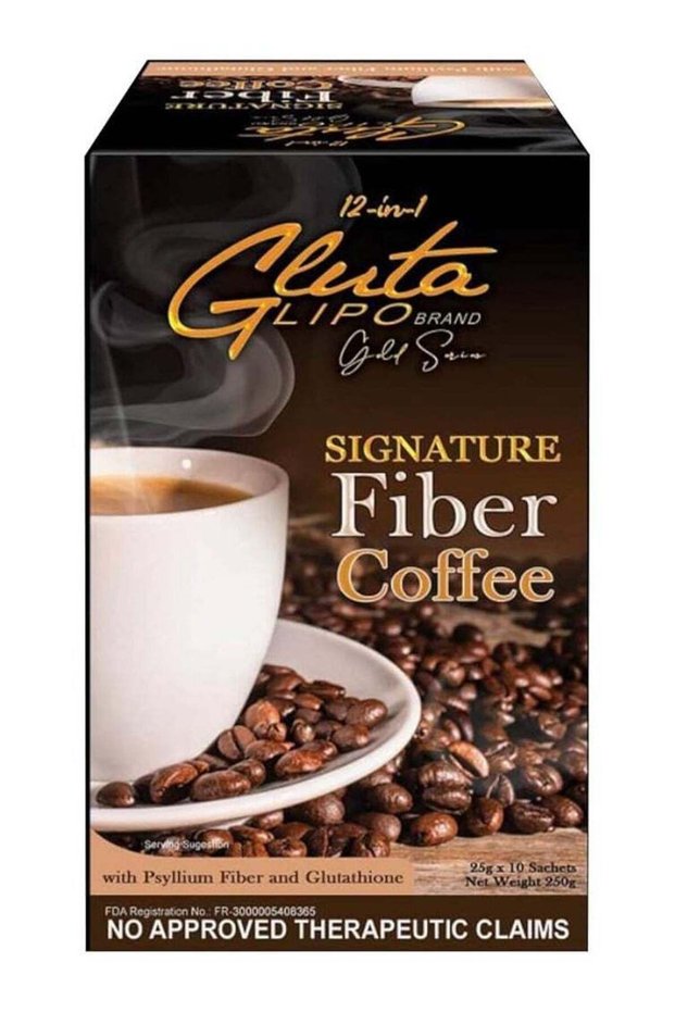 Gold Series Signature Fiber Coffee - 10 Sachets