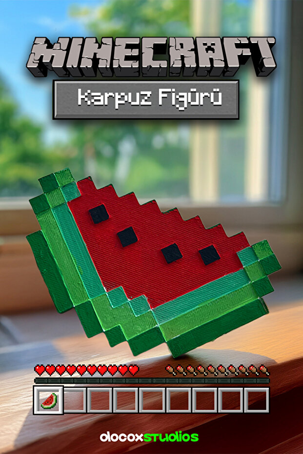Minecraft Karpuz Figürü - 1