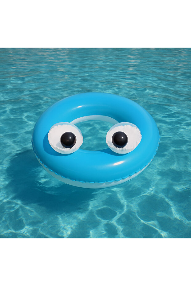 Big Eyes Simit - Big Eyes Simit - Inflatable Eyes Simit - Sea Ring - Eye Pool Ring 91 cm