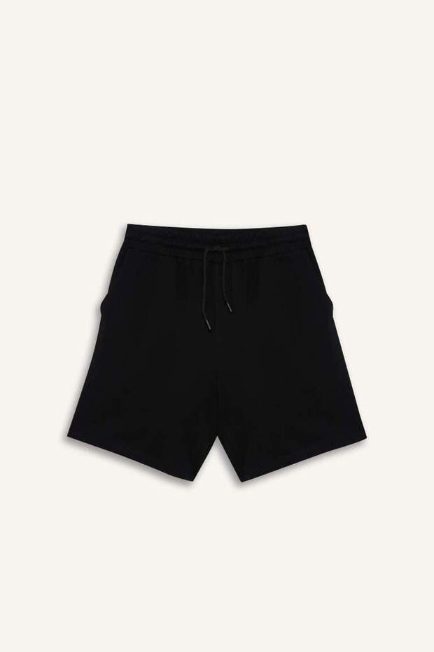 Slim Fit Dar Kesim Cepli Pamuklu Basic Düz Bermuda Şort W1105az25sp - 6
