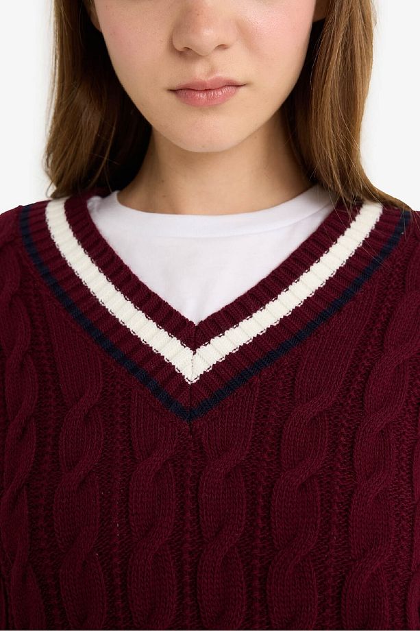 Coool Regular Fit V Yaka Kazak C7321AX25WN - 5