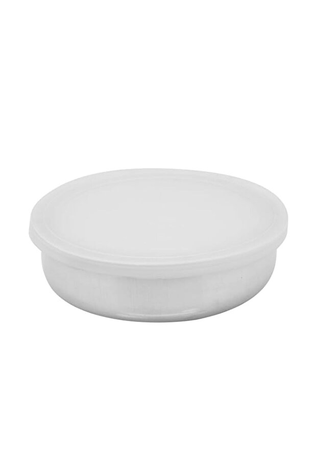 Raj Steel Container With Lid, 12/14/16 CM, RSSP24, 3 Pieces, Silver