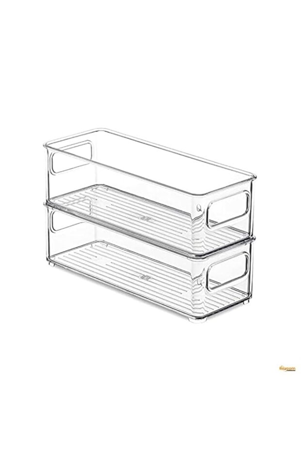 Raxoom Fridge Organizers and Storage Containers | Stackable Clear Refrigerator Organizer Bins with - 1
