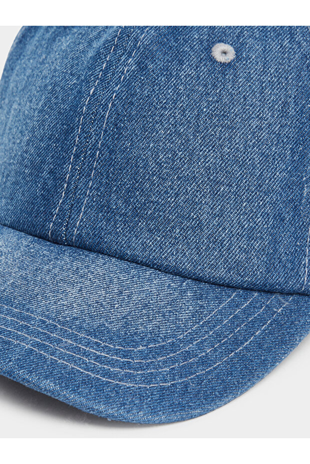 Faded Denim Cap - 3
