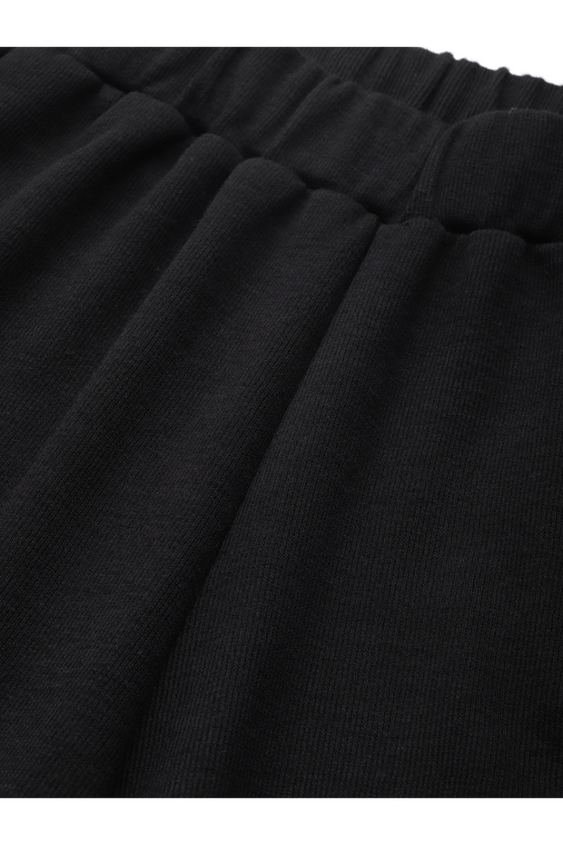 Solid Flared Mid Rise Trousers - 5