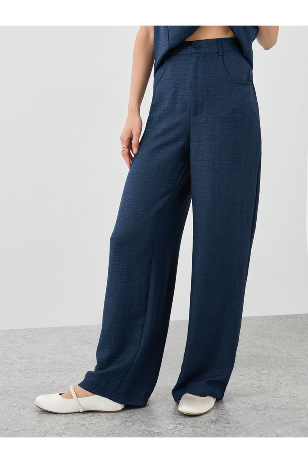 Solid Square Neck Top and Pants Co-Ords - 5