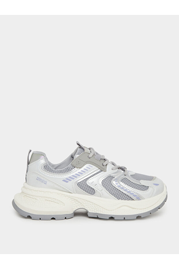 Textured Lace Up Sneakers