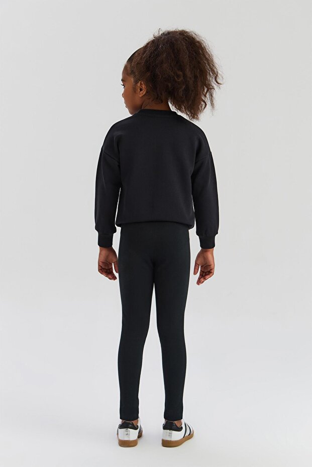 BG Store طماق سوداء للفتيات - 4