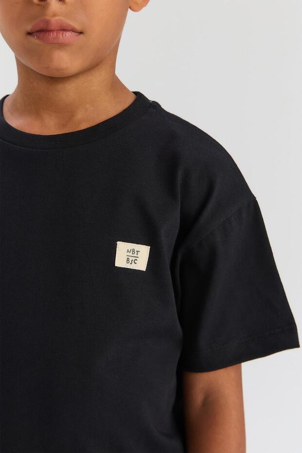 تيشيرت صبياني أسود - 3