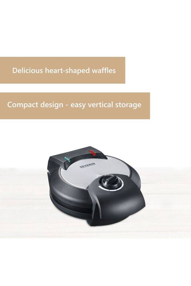 Waffle maker, Severin, S2103, black - 6