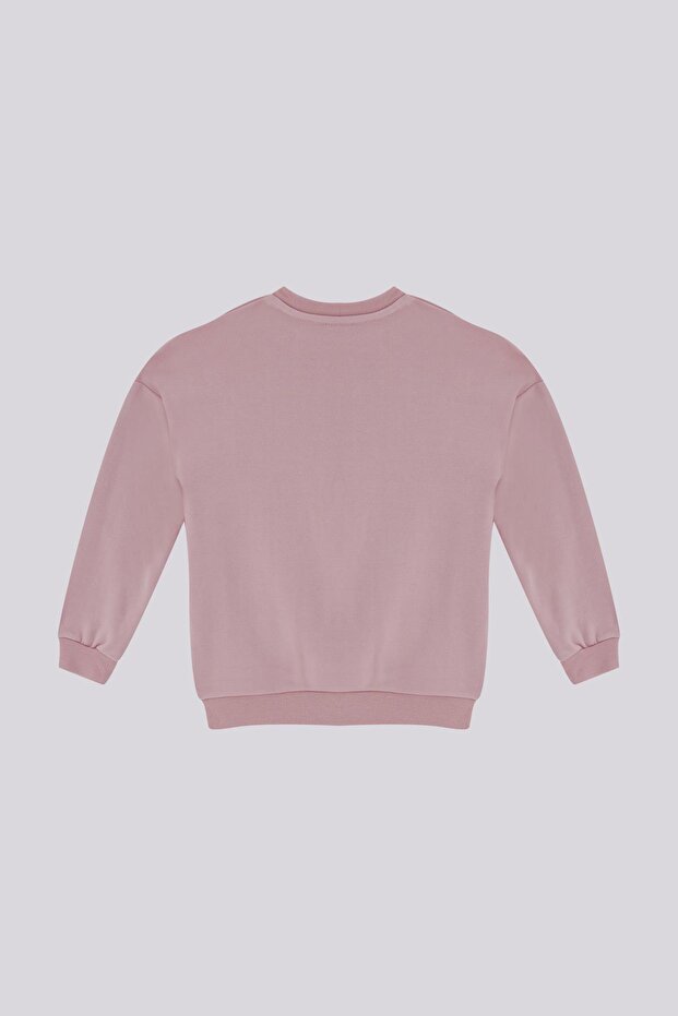 BG Store Детска суитшърт с розов принт - 6