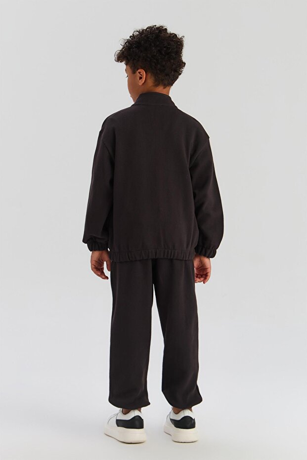 BG Store Erkek Çocuk Antrasit Eşofman Üstü - 4