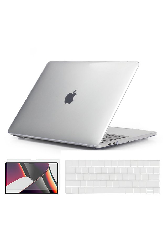 Slim Crystal Hard Case Combo | MacBook Pro 13 inch A1706, A1708, A1989, A2159, A2289, A2251, A2338,