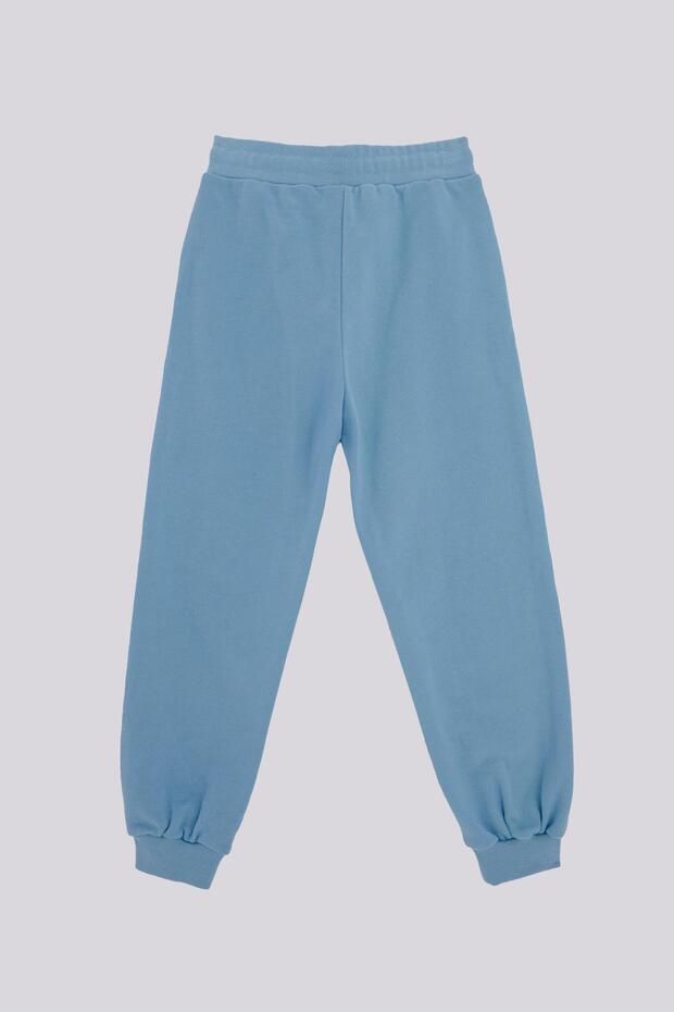 BG Store Erkek Çocuk Mavi Eşofman Altı - 6