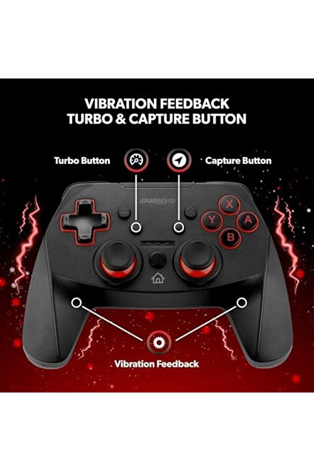 Game Pad S Pro Wireless Controller for Use with Nintendo Switch Console - 6