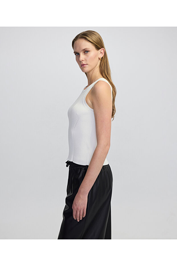 Ribanalı basic triko - 2