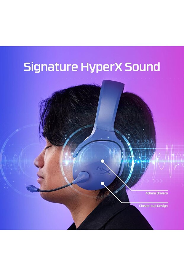 سماعة الألعاب اللاسلكية المزدوجة Cloud Jet - 5