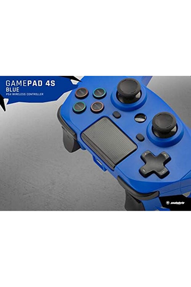 GAMEPAD 4S - أزرق - وحدة تحكم لاسلكية بلوتوث لجهاز PlayStation 4 - 8