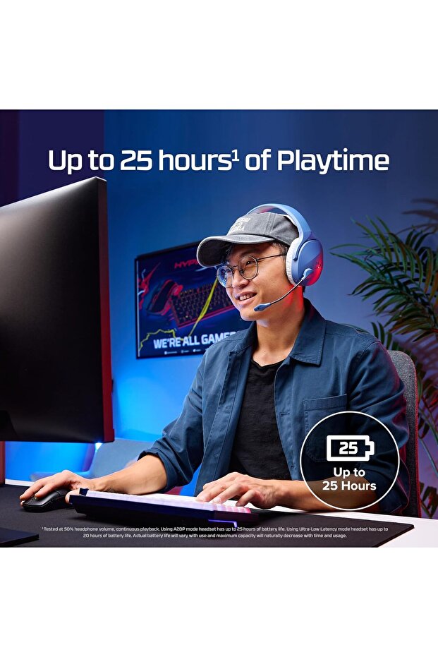 سماعة الألعاب اللاسلكية المزدوجة Cloud Jet - 7